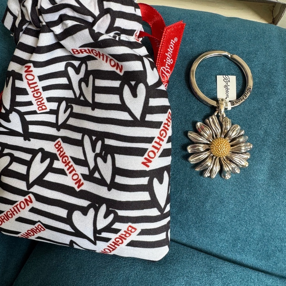 Brighton Daisy Dee Key Fob Holder Bag Charm